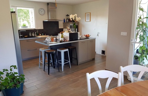 Tosse Villa | Villa Julia: Serene Escape with Pool in Village Heart