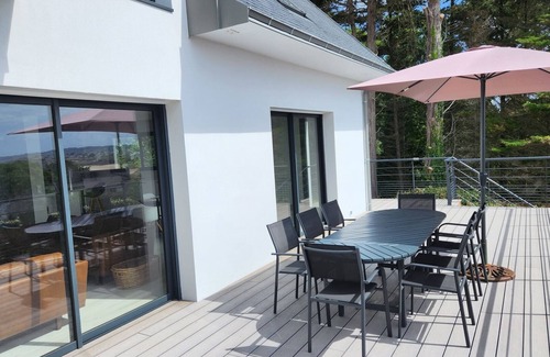 Finistere Villa | Scenic Villa Ker Bunk with Ocean View in Audierne