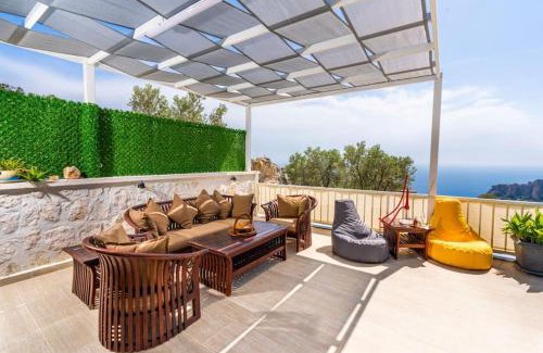 Patara Villa | Eco-Friendly Villa Kontes in Kalkan with Pool & Hot Tub