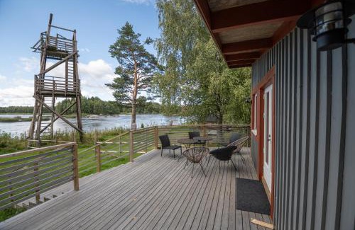Kotka Villa | Villa Kultaa: Unwind with Private Beach & Ocean Views