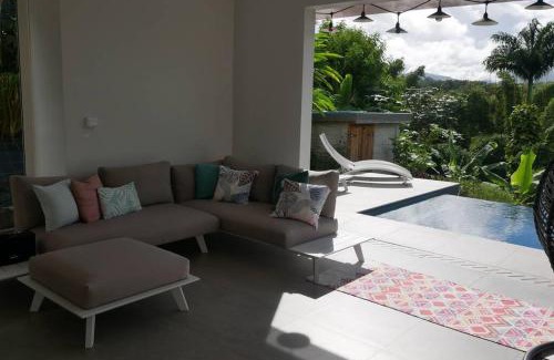 Petit-Bourg Villa | Villa Kumquat: Mountain Views & Inviting Pool Oasis
