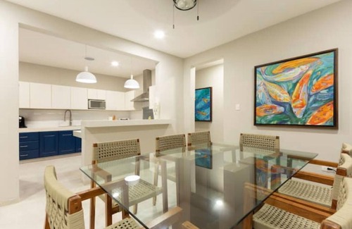 Telchac Puerto House | Villa Kuxtal: Oceanfront Retreat with Spa and Breakfast