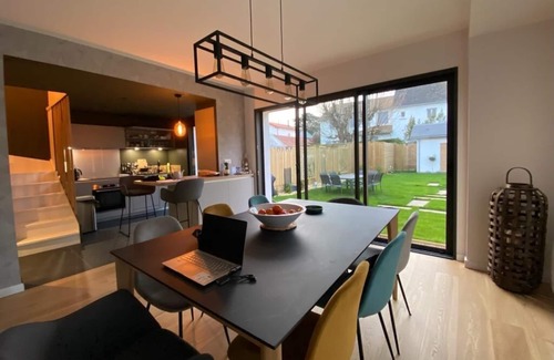 La Baule-Escoublac Villa | Villa La Baule Quartier Benoît - Family-Friendly Beach Retreat