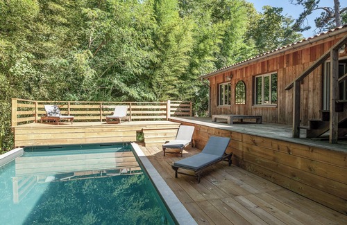 Saubion Villa | Villa 'La Cabane Du Moulin': Private Pool & Terrace Escape