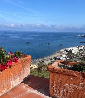 Forio Villa | Villa la Dimora di Zoè: Oceanfront Retreat with Hot Tub