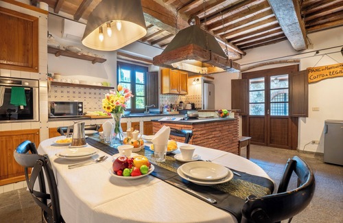 Santa Luce Villa | Villa La Lespa w/Private Pool Billiards and Lake View