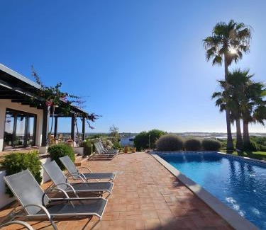 Olhao Villa | Villa Laguna - Scenic Retreat with Ocean Views & Pool