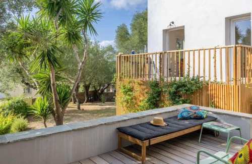 Furiani Villa | Villa Le Corps de Garde: Garden Oasis with Pool, 4-Star Luxury