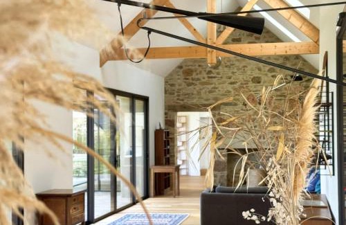 Guimaec House | Villa Les Embruns sea view Beg Ar Fry 10 people