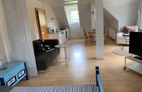 Friedrichroda Apartment | Villa Liebetrau: Premier Residence with Pool & Spa