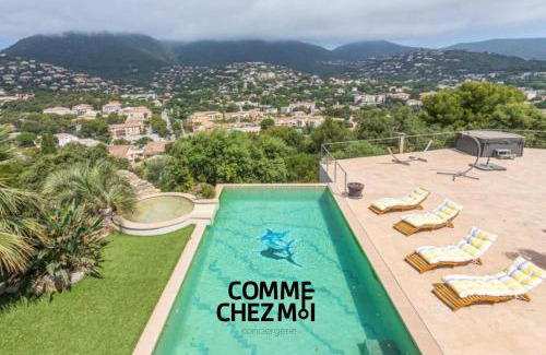 Cavaliere Villa | Villa luxueuse pour 10 personnes à Cavalaire-sur-Mer avec piscine et jacuzzi à 30 minutes de St TROPEZ