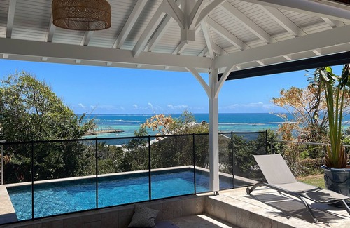 Le Francois Villa | Villa Mahaut - Ocean View with Pool Near Beaches & Kitesurfing