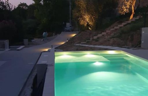 Albisano Apartment | Villa Malù - Ideal Retreat with Pool & Lake Views