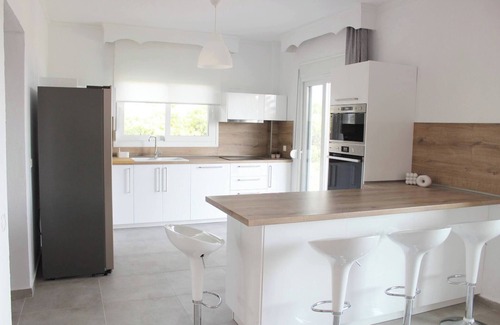 Halkidiki Villa | Villa Mare Azul - Beachfront Retreat with Spa & Family Fun