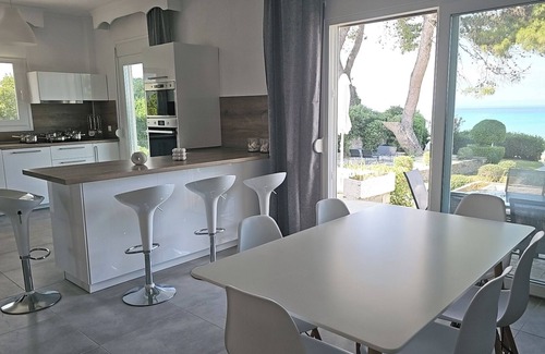 Halkidiki Villa | Villa Mare Azul - Beachfront Retreat with Spa & Family Fun