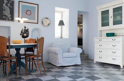 Ermoupoli House | Oceanfront Villa Maria-Syros: Relax by the Pool & Spa