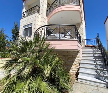Asprovalta Villa | Oceanfront Villa Marianna: Family-Friendly Retreat Awaits