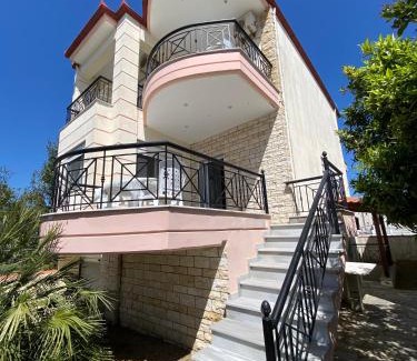 Asprovalta Villa | Oceanfront Villa Marianna: Family-Friendly Retreat Awaits