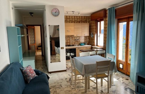 Pigra Apartment | Villa Marina - Lake Como View with Pool and Spa Amenities