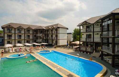 Solotvyno Hotel | Villa MARINA: Oceanfront Bliss with Pool & Dining Options