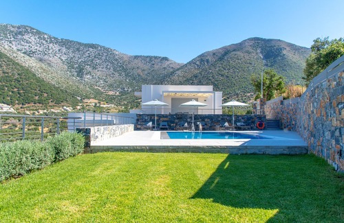 Vlichada Villa | Villa Marine: New Villa with Private Pool & Ocean Views