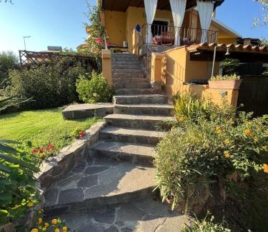 Chia Villa | Villa Mediterraneo: Family-Friendly Retreat with Cozy Fireplace