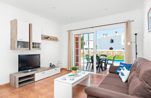 Son Blanc Villa | Oceanfront Villa Menorca BAY 4 with Pool & Family-Friendly Perks