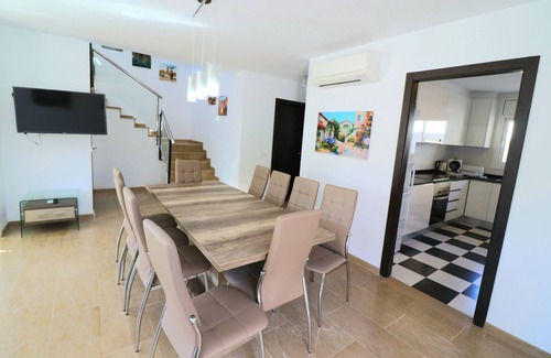 Miami Platja Villa | Relax at Villa Mestral: Rooftop Terrace & Hot Tub Oasis