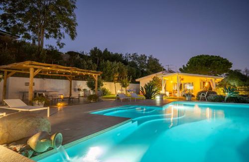 Ricadi Villa | Villa Michaela: Private Pool with Breathtaking Ocean Views