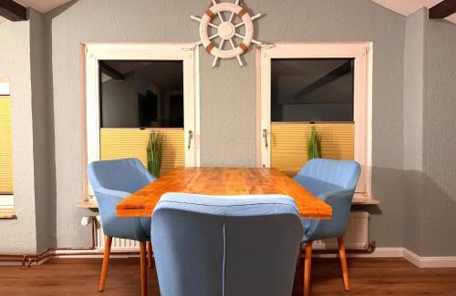 Busum Apartment | Villa Mila OG: Family-Friendly Retreat with Sauna & Parking
