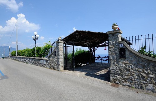 Conca dei Marini Villa | Villa Miramare: Poolside Retreat with Ocean View Awaits