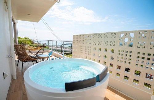 Okinawa Villa | Villa Modama: Family-Friendly Retreat with Hot Tub Access