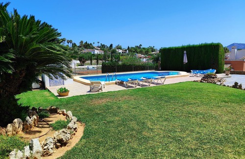 Montgo de Toscamar Villa | Villa Montgo: Large House with Heated Private Pool & Spa