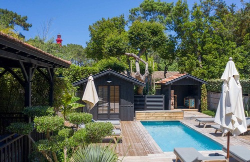 Cap-Ferret Villa | Elegant Villa Mooreva - Oceanfront Retreat at Cap Ferret