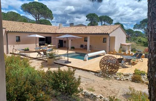 Moureze Villa | Relaxing Villa MOUREZEVA: Pool, Ocean View & Family Friendly
