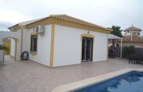 Mazarron Villa | Villa 'Nala': Poolside Retreat with Wi-Fi & Spa Services