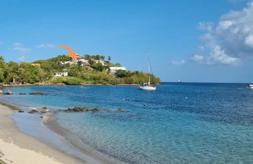 Trois-Ilets Villa | Villa Nautilia: Oceanfront Escape Near the Beach, 4 Stars