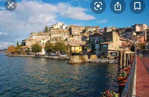 Lake Bracciano Villa | Villa Nazza: Oceanfront Retreat with Private Beach Access