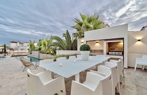 Empuriabrava Villa | Villa N°15: Oceanfront Retreat Near Roses, Costa Brava