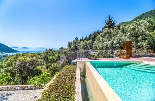 Evgiros Villa | Oceanfront Villa Nefeli Lefkas – 4-Star Excellence