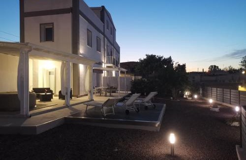 Casteldaccia Villa | Magnificent Villa Nico: Oceanfront Comfort with Pool & Hot Tub