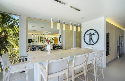 Wichit Villa | Villa Nirvana: Oceanview 4BR Haven with Beachfront Pool