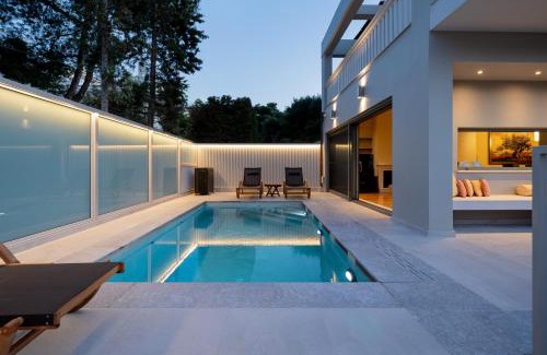 Markopoulo Mesogaias Villa | Oceanfront Villa Occasus: Pet Friendly with Pool & Hot Tub