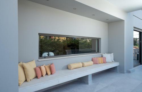 Markopoulo Mesogaias Villa | Oceanfront Villa Occasus: Pet Friendly with Pool & Hot Tub