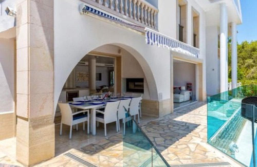 Portals Nous Villa | Oceanfront Villa with Pool & Spa - Rated 9.3/10 by Guests