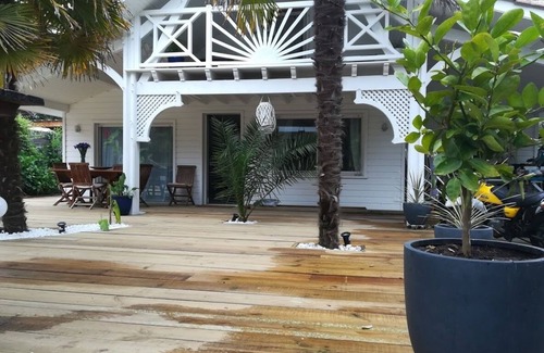 Labenne Villa | Villa Océane: Beachfront Escape with Pool and Spa