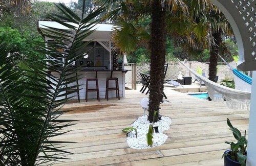 Labenne Villa | Villa Océane: Beachfront Escape with Pool and Spa