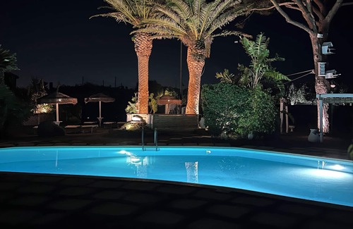 Quartu Sant'Elena Villa | Villa Oleandra: Private Pool, Tennis Court & Ocean Views