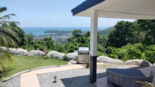 Karon Villa | Elegant Villa Olympus Ocean Vista with Oceanfront Pool