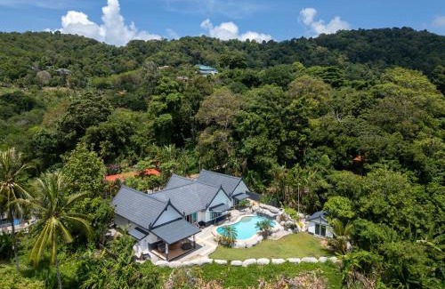 Karon Villa | Elegant Villa Olympus Ocean Vista with Oceanfront Pool